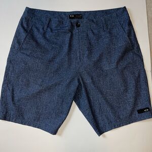 Oakley Shorts Mens 38 Navy Golf Regular Fit Stretch Quick Drying Comfort